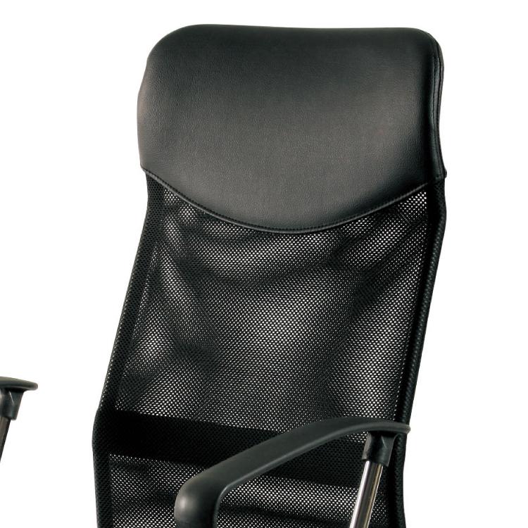 デスクチェア オフィスチェア メッシュ ハイバック スタイリッシュ ブラック シンプル 黒 ロッキング キャスター付き 書斎用 デスクワーク用 勉強用 |  | 02