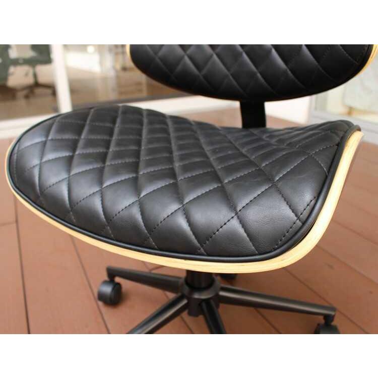 ハイデザイン・PUレザー＆ウッド調デスクチェア |  | 12