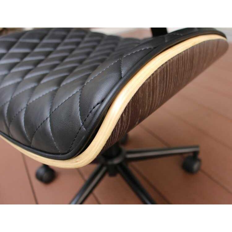 ハイデザイン・PUレザー＆ウッド調デスクチェア |  | 13