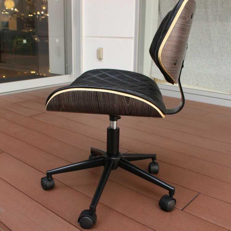 ハイデザイン・PUレザー＆ウッド調デスクチェア |  | 14