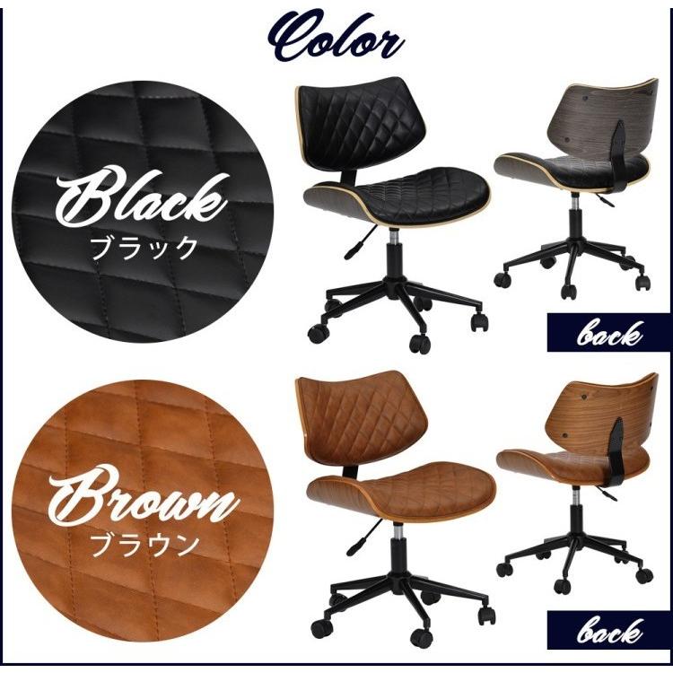 ハイデザイン・PUレザー＆ウッド調デスクチェア |  | 02