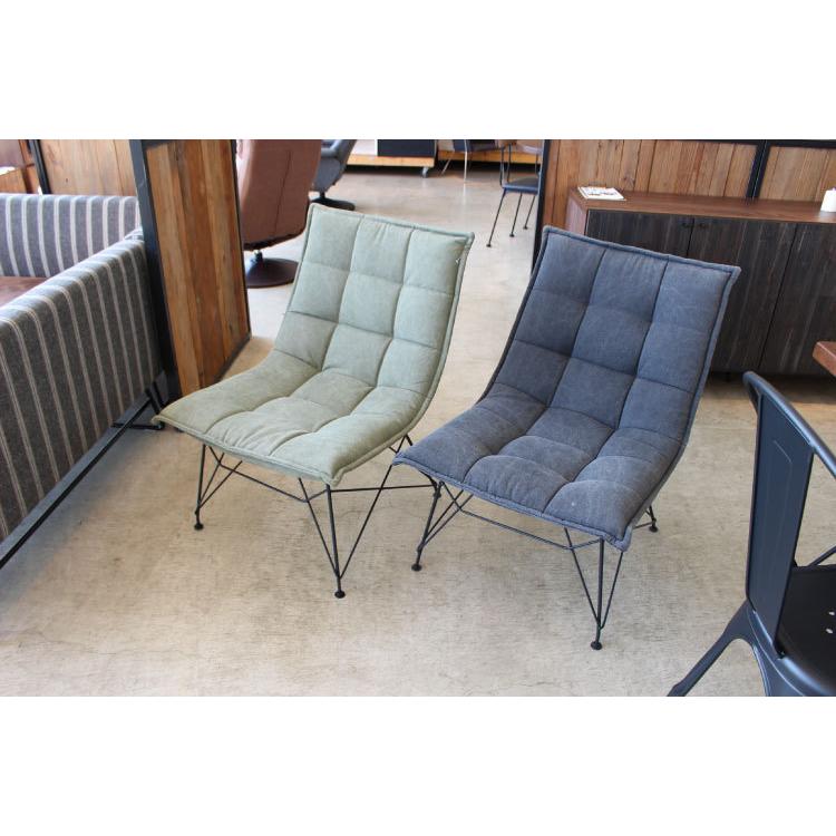 パーソナルチェア イス おしゃれ 北欧 ファブリック 布製 ふかふか グレー グリーン カーキ 肘なし スチール脚 椅子 インテリア 単品 かっこいい リラックス |  | 09