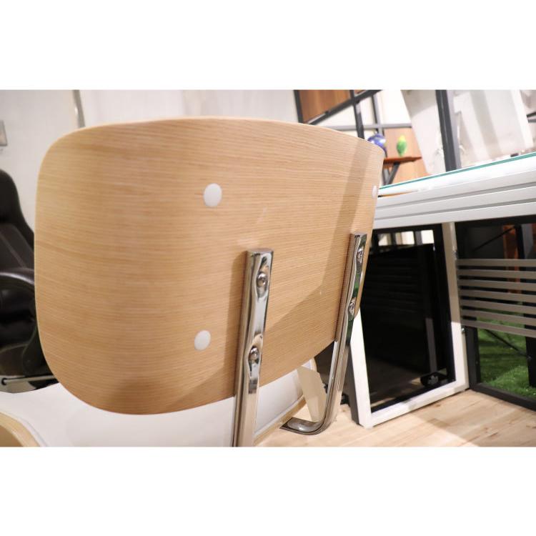 デスクチェア パソコンチェア おしゃれ ホワイト レザー 昇降式 ナチュラル シンプル ベーシック 北欧 キャスター 合皮 勉強用 一人暮らし 木目 |  | 04