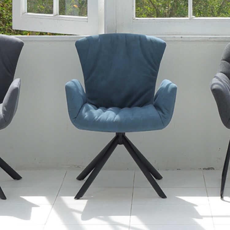 ダイニングチェア　回転式　ブルー 楽天市場】ダイニングチェアー 回転式 回転 2脚セット セット 2