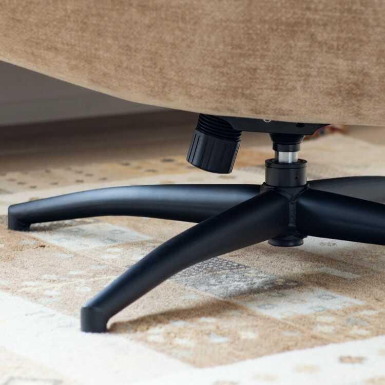 ロッキング機能付きでリラックス効果抜群のパーソナルチェア オットマン付き ベージュ おしゃれ かわいい リラックスチェア リビング 書斎 フットレスト付き |  | 11