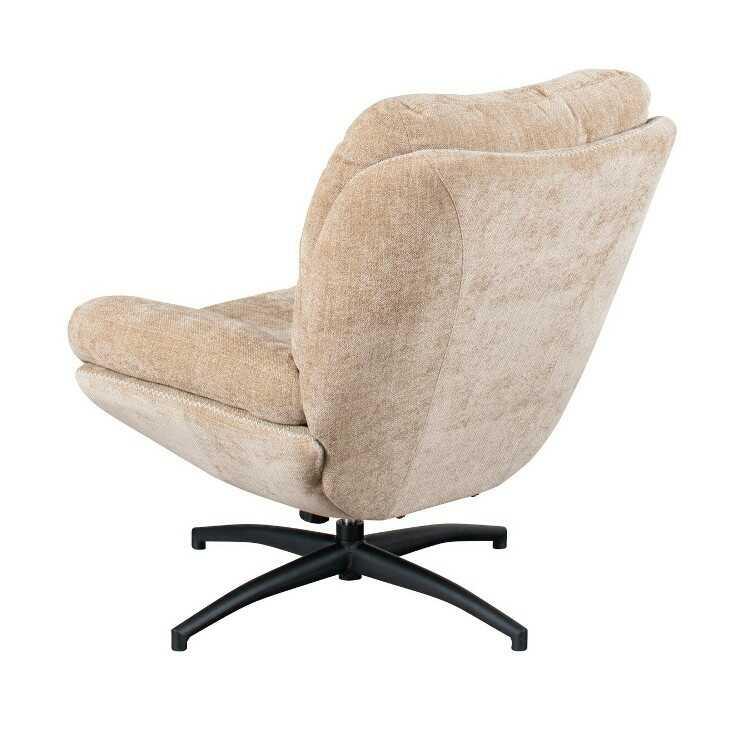 ロッキング機能付きでリラックス効果抜群のパーソナルチェア オットマン付き ベージュ おしゃれ かわいい リラックスチェア リビング 書斎 フットレスト付き |  | 04