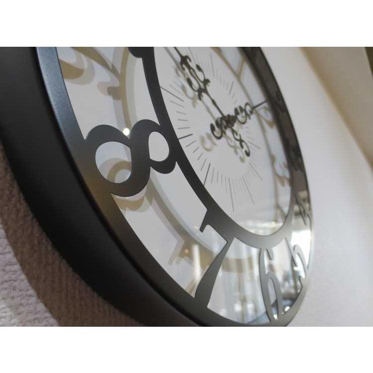 壁掛け時計 アンティーク クラシック かわいい エレガント モノトーン