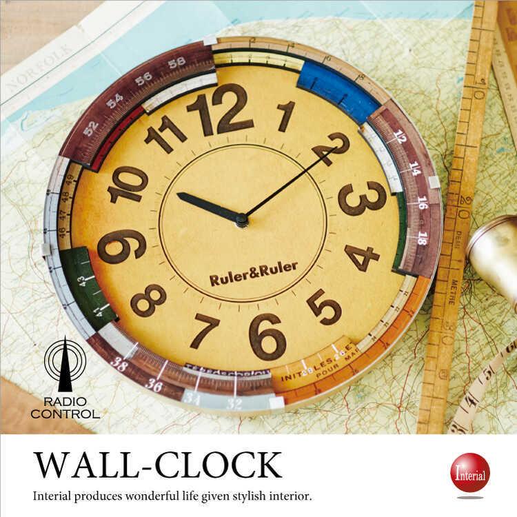 壁掛け時計 電波時計 レトロ お洒落 ヴィンテージ リビング 子供部屋 30cm ユニーク 新築祝い 贈り物 カラフル インテリア 離島配送不可 Cl 18 インテリアル 通販 Yahoo ショッピング