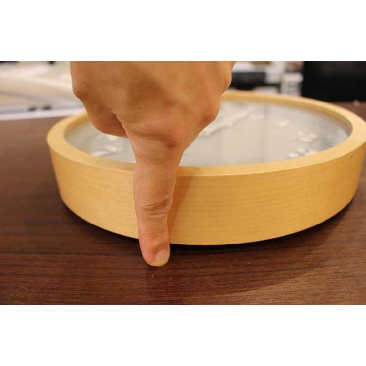 壁掛け時計　電波時計　シンプル　北欧　ナチュラル　グレー　おしゃれ　30cm　リビング　子供部屋　リビング用　丸い　ウッド |  | 06