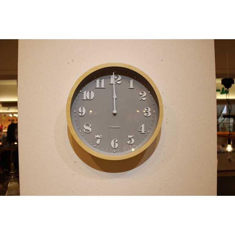 壁掛け時計　電波時計　シンプル　北欧　ナチュラル　グレー　おしゃれ　30cm　リビング　子供部屋　リビング用　丸い　ウッド |  | 07
