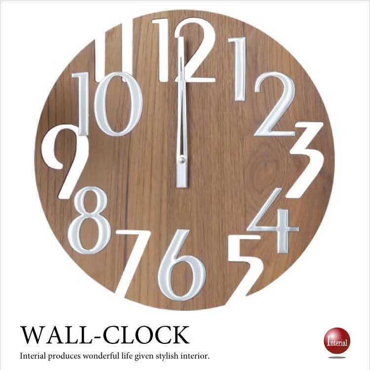 壁掛け時計 ジョージ ネルソン ナンバークロック ウォールナット リプロダクト おしゃれ ミッドセンチュリー デザイナーズ ウォールクロック シンプル Cl 69 インテリアル 通販 Yahoo ショッピング