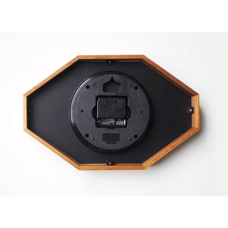 壁掛け時計　電波時計　木製　八角形　ホワイト　ブラック　モノトーン　モダン　北欧　オシャレ　個性的　高級感　天然木　ゴールド　インテリア　離島配送不可 |  | 11