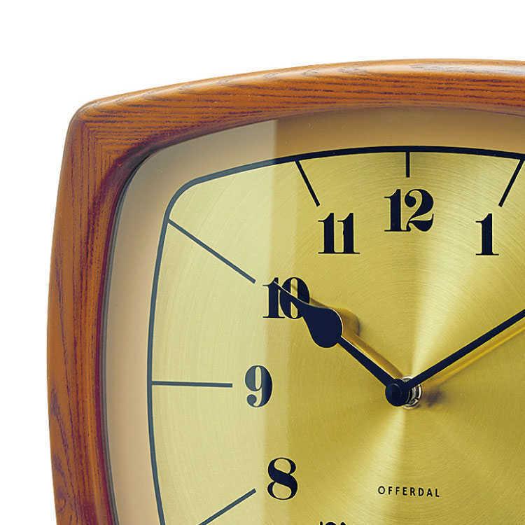 vintage wall clock / ゴールド 掛時計 ウォールデコ Amazon.com: Vintage Double Sided Wall Clock Industrial Wall