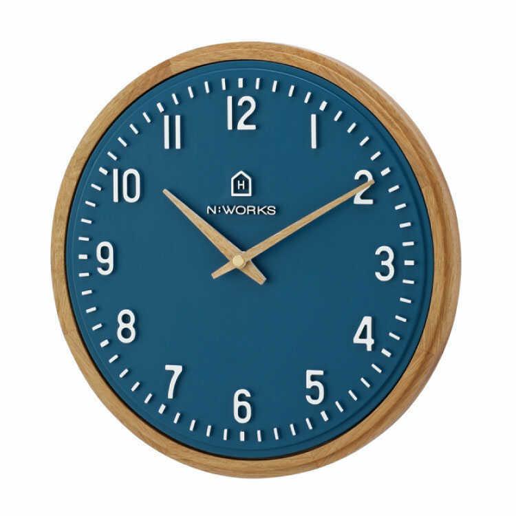 Offerdal 掛時計 ネイビー 約30cm Offerdal 掛時計 ネイビー 約30cm Offerdal 掛時計 ネイビー 約30cm