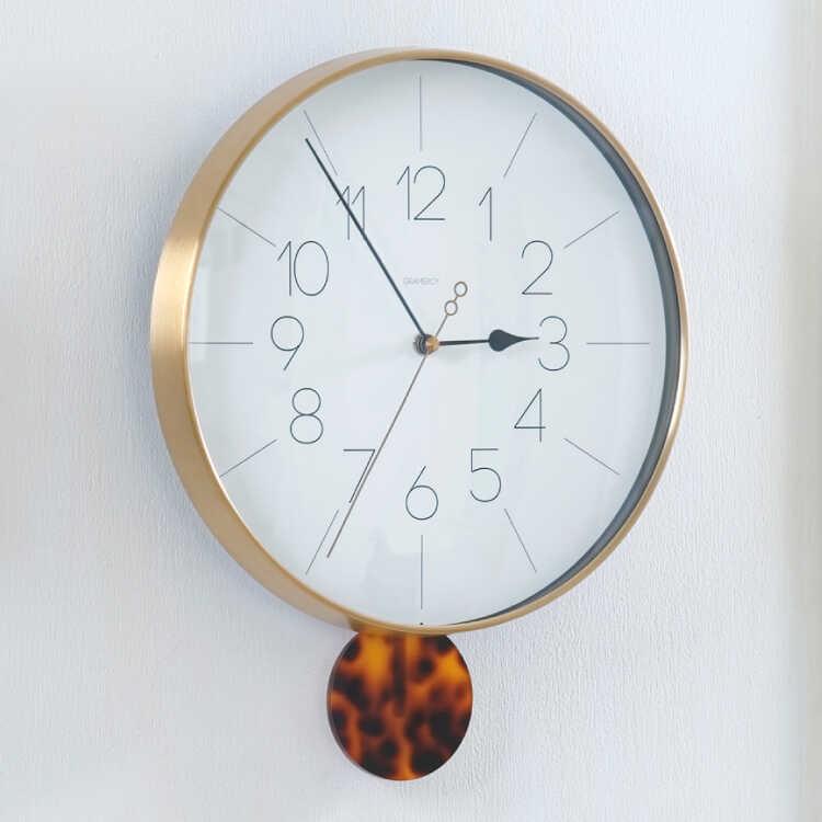 クラシック振り子壁掛け時計 掛け時計 振り子 アントニオ・ザッカレラ アナログ Z152 （ 時計