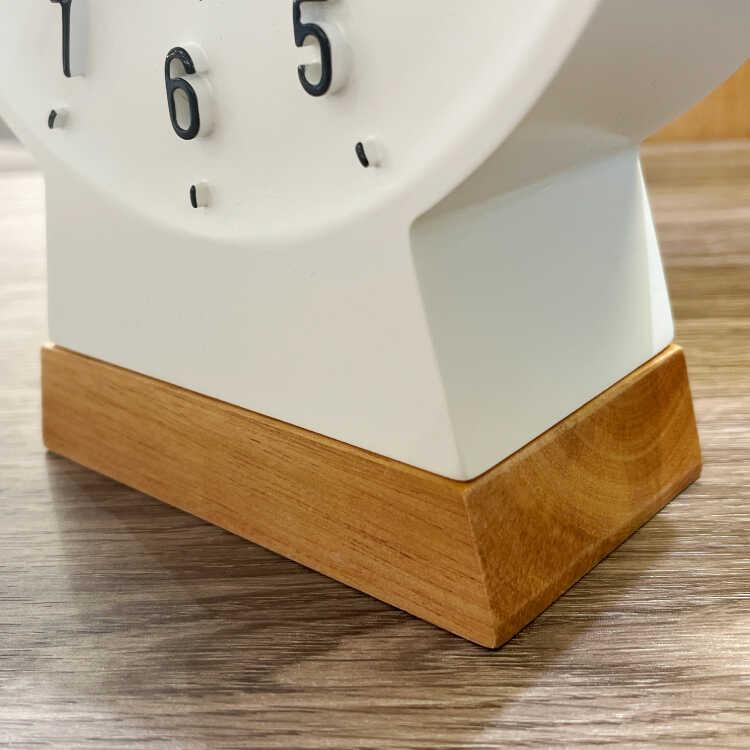 置き時計 テーブルクロック 時計 おしゃれ 北欧 静音 連続秒針