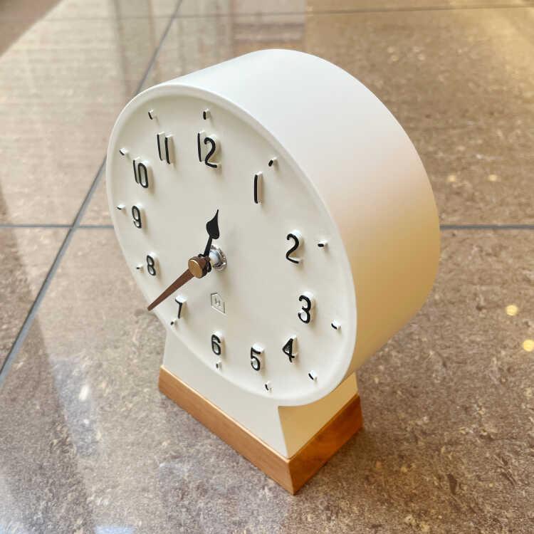 置き時計 テーブルクロック 時計 おしゃれ 北欧 静音 連続秒針