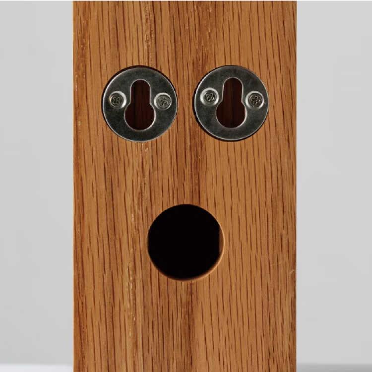 タテとヨコ両方OKの高級な両面壁掛け時計 天然木アカシア製 静かなスイープムーブメント ウォールクロック 連続秒針 お洒落 ダイニング 静音 シンプル リビング |  | 10