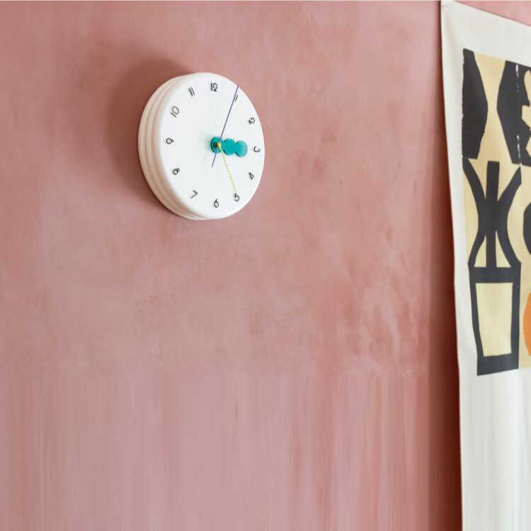 キッチンやダイニングにおすすめ！キュートな壁掛け時計 静かな連続秒針 スイープムーブメント ウォールクロック 連続秒針 静音 おしゃれ リビング インテリア |  | 06