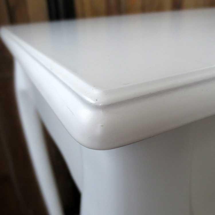 デスク 幅90cm ホワイト 猫脚 ガーリー 引出し 収納付 |  | 06