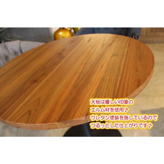 円形ダイニングテーブル 直径70cm ダイニングテーブル 直径70cm スタイリッシュ 丸 天然木製