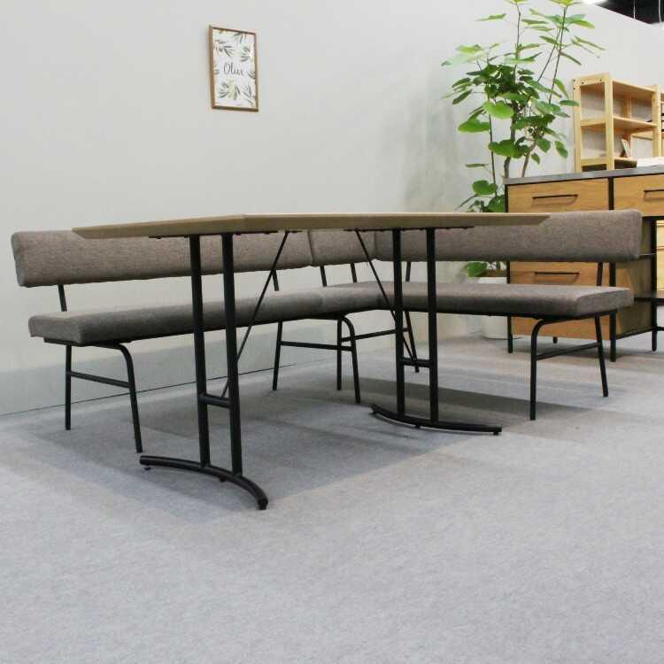 天然木ダイニングテーブル スチール脚 木製ダイニングテーブル 正方形 天然木 スチール脚 [幅70] | 【公式