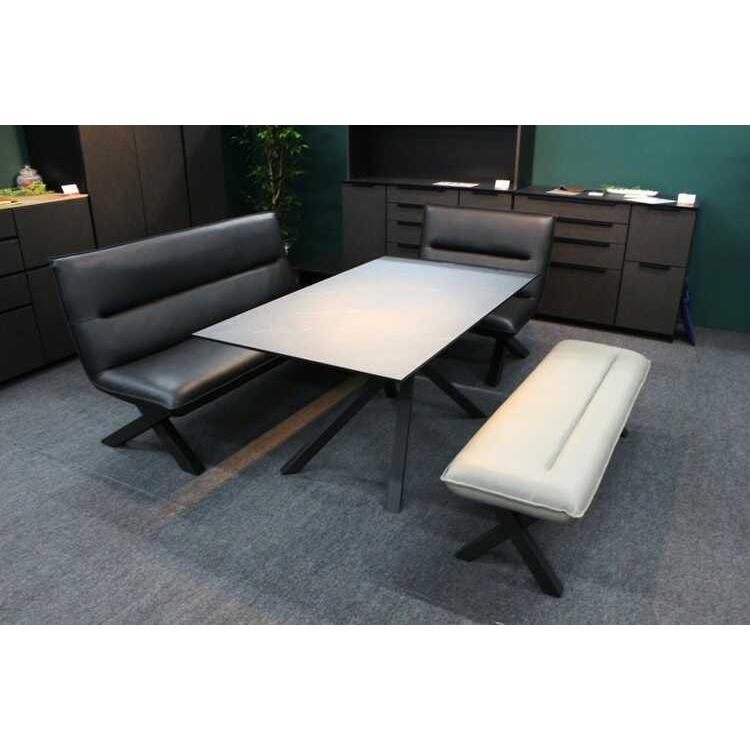 ダイニングテーブル 4人 150cm 黒 ブラック オシャレ モダン