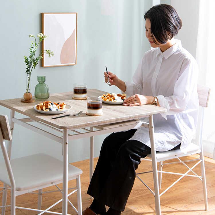 新品未使用未開封　ダイニングテーブル 2人用 おしゃれ 北欧 正方形 幅70 楽天市場】北欧 ダイニングテーブル 2人用 正方形 ダイニング