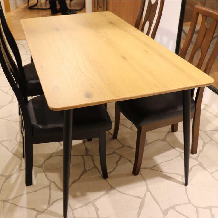 【値下げ】ダイニングテーブル 80cm 正方形 天然木×アイアン脚 2〜4人用 おしゃれ ダイニングテーブル 幅80cm テーブル 正方形 天然木 アイアン脚
