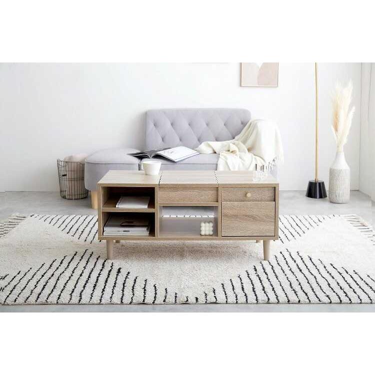 ドレッサー テーブル 北欧 鏡付き 収納 ドレッサーテーブル ロー ナチュラル 引き出し 化粧台 ローテーブル ワンルーム 幅85 鏡台 メイク |  | 09