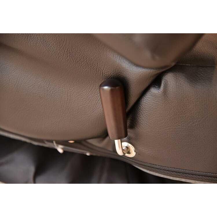 本革製座椅子リクライニング付き 黒 ブラック 360度回転 パーソナルチェア ハイバック リラックスチェア かっこいい スタイリッシュフロアチェア シンプル |  | 04