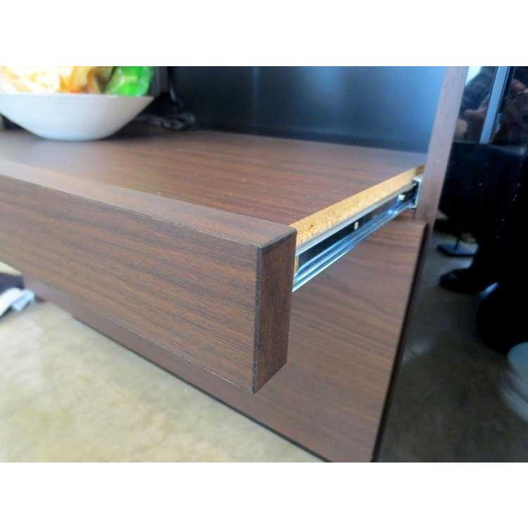 キッチンカウンター 幅120cm 天然木製 アルダー材 日本製 完成品 室内