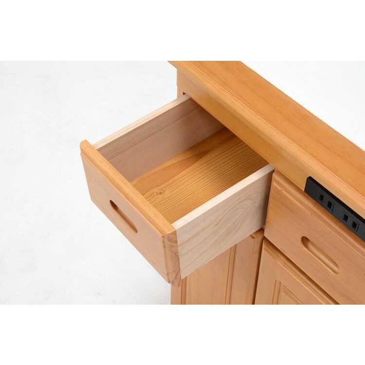 キッチンカウンター 作業台 おしゃれ 木製 北欧 天然木 パイン ナチュラル ホワイト カントリー コンセント付 タイル天板 キッチン 収納 47cm |  | 05