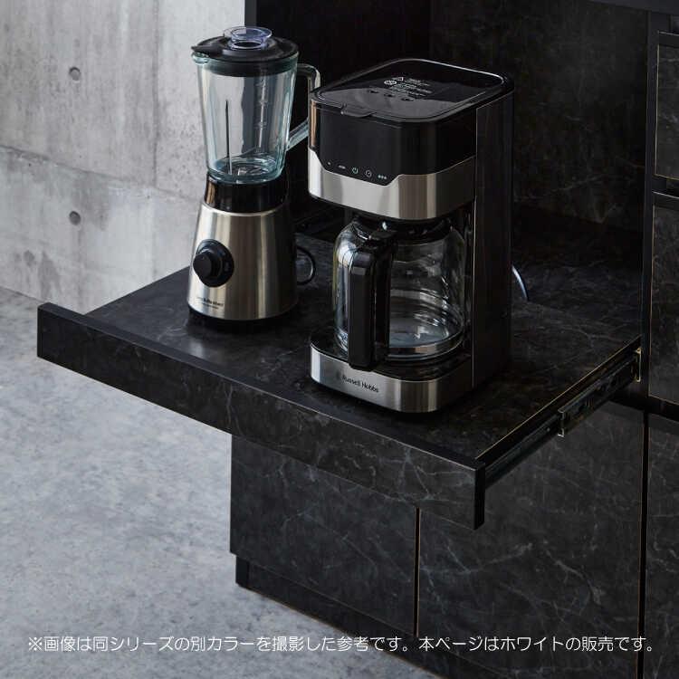 高級感たっぷり✨大理石調デザインの140cm幅キッチンカウンター