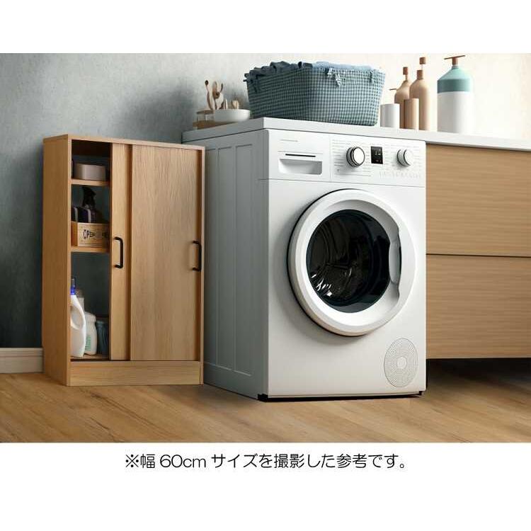 カウンター下収納 キッチン 幅90 奥行21 薄型 スリム 引き戸 ナチュラル色 木目 木製 おしゃれ 可動棚 棚板 キャビネット コンパクト |  | 14