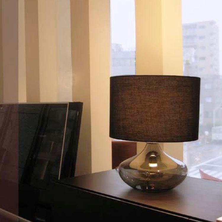 テーブルランプ ガラス 布製 おしゃれ モダン 上品 リビング 玄関先