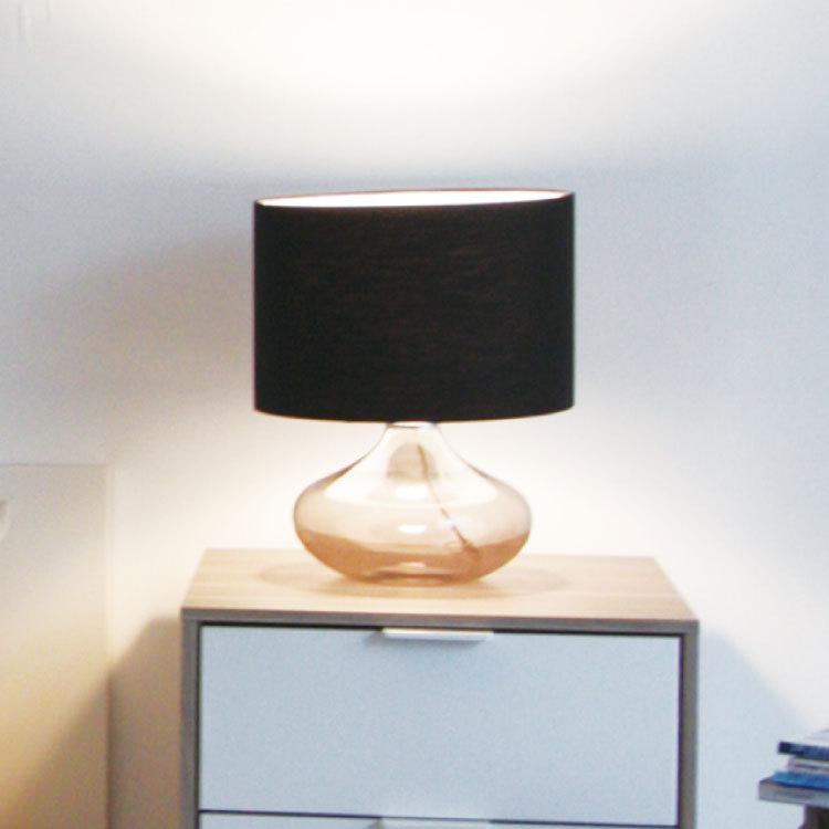 テーブルランプ ガラス 布製 おしゃれ モダン 上品 リビング 玄関先