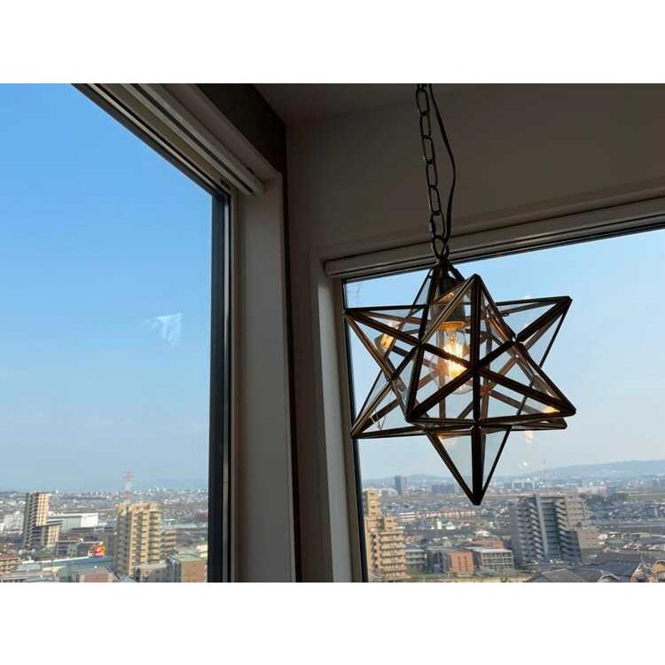 ペンダントライト 1灯 星型 スター キッチン お洒落 おしゃれ 人気