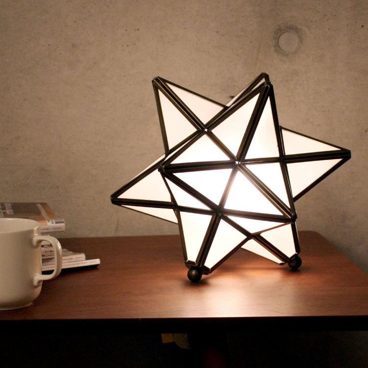 テーブルライト 星型 スター アンティーク おしゃれ 個性的 寝室