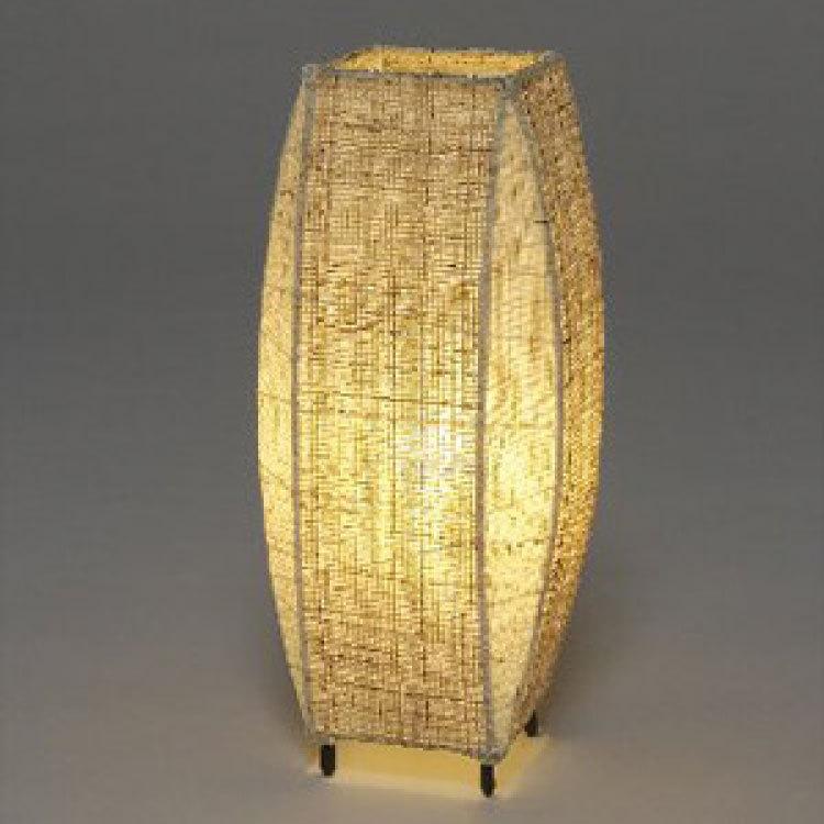 テーブルランプ 麻布製 和風 北欧 ナチュラル お洒落 小型 書斎 玄関