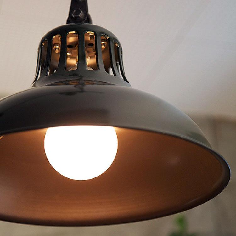 ペンダントライト 1灯 スチール製 光沢 ヴィンテージ風 シャビー系