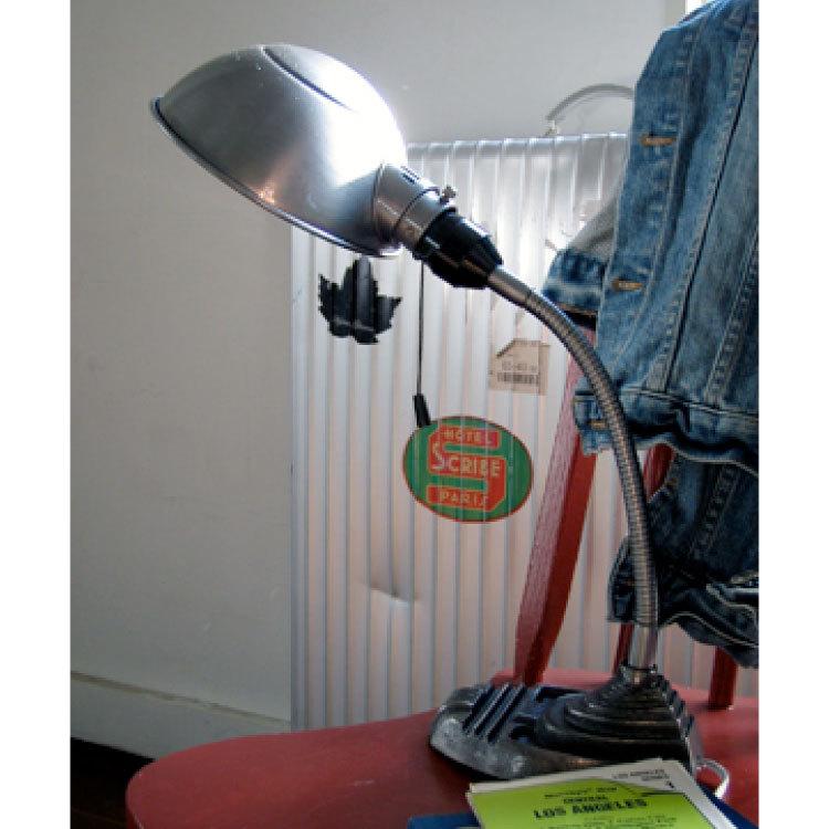 デスクライト アメリカンヴィンテージ お洒落 スチール製 カッコイイ