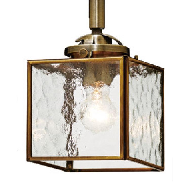 シーリングライト 四角形 キューブ型 ガラス製 キャセドラル