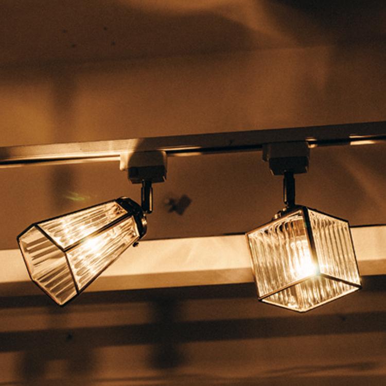 シーリングライト 四角形 キューブ型 ガラス製 キャセドラル