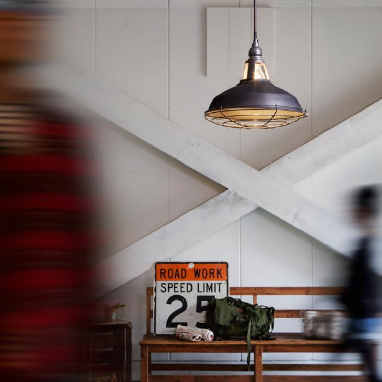 ペンダントライト　ヴィンテージ　船舶照明風　マリン　1灯　メタル　ダイニングテーブル用　寝室用　スチール製　かっこいい　LED電球対応 |  | 08