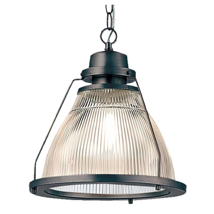 ペンダントライト ガラス製 ストライプ シルバー ブラック かっこいい