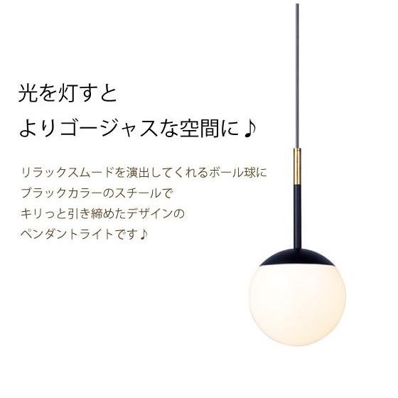 ペンダントライト ボール型 球体 丸い 1灯 ホワイト フロスト
