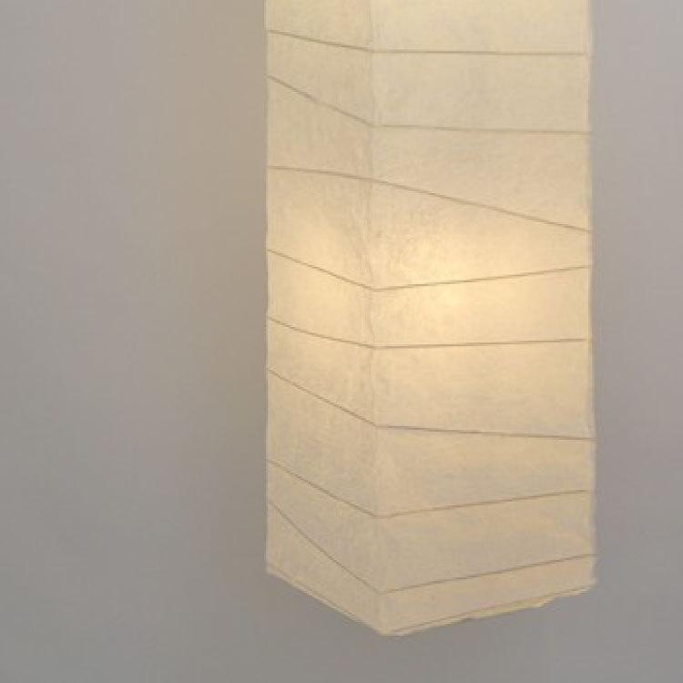 和風吹き抜けペンダントライト　2灯 LT-4004 吹き抜け可・大型和風2灯ペンダントライト（LED対応／日本製）