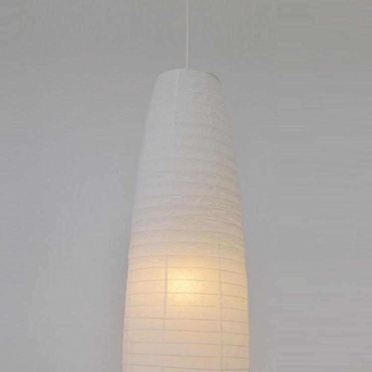 ペンダントライト 美濃和紙 吹き抜け 縦長 おしゃれ 日本製 ホワイト