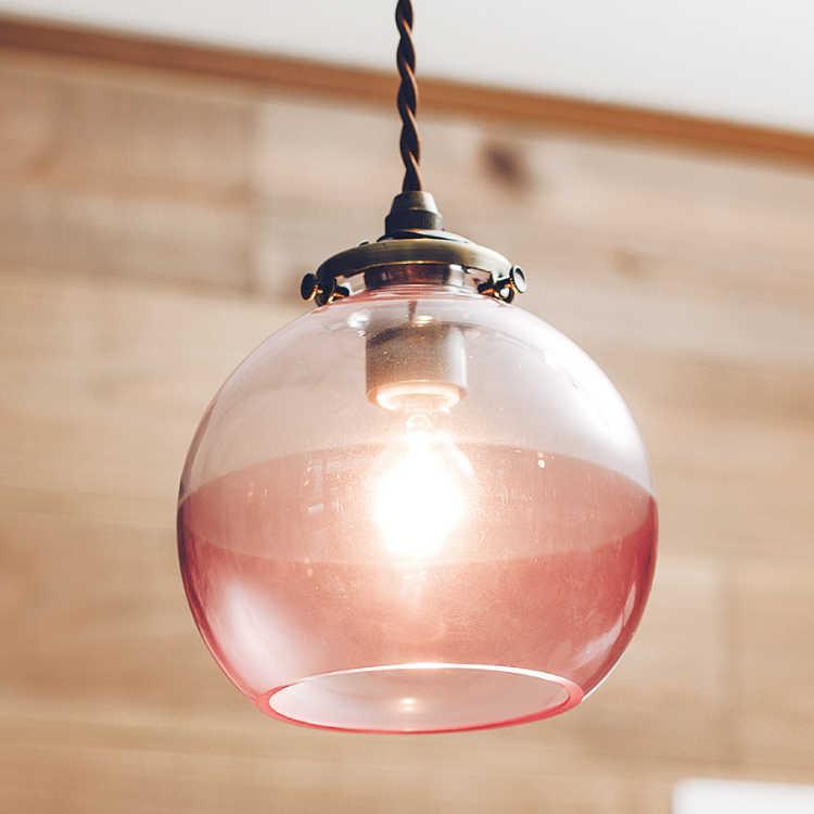 ［新品未使用］Arvika ペンダントライト　ブルー、ピンク ペンダントライト ガラス LED 1灯 Arvika ブルー｜デザイン照明